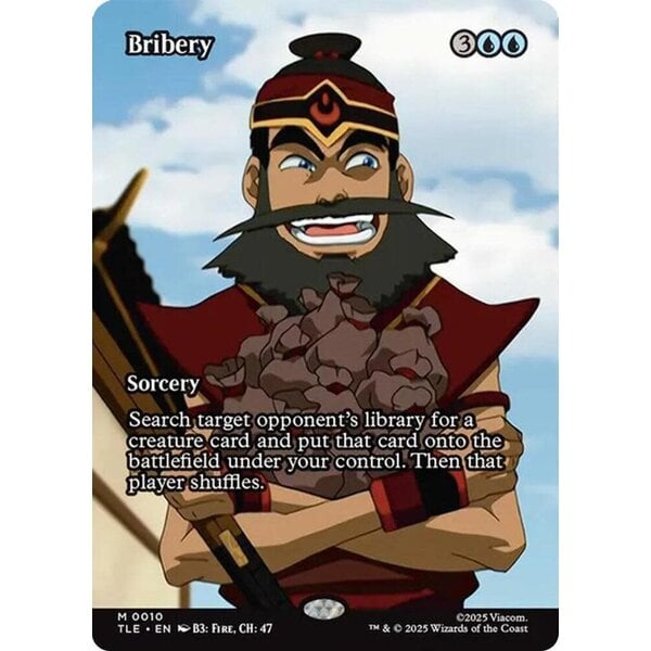 Magic: The Gathering Bribery (Borderless) (010) Lightly Played