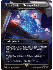 Magic: The Gathering Sorry, Jack . . . Chucky's Back - Phyrexian Reclamation (1808) Lightly Played Foil