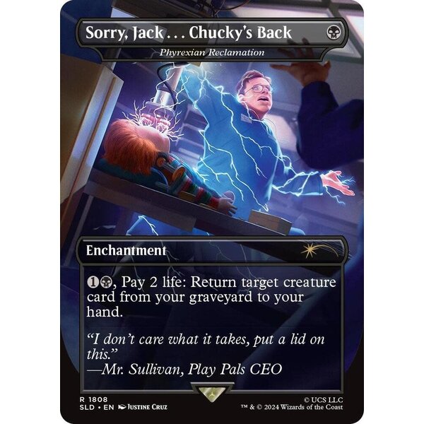 Magic: The Gathering Sorry, Jack . . . Chucky's Back - Phyrexian Reclamation (1808) Lightly Played Foil