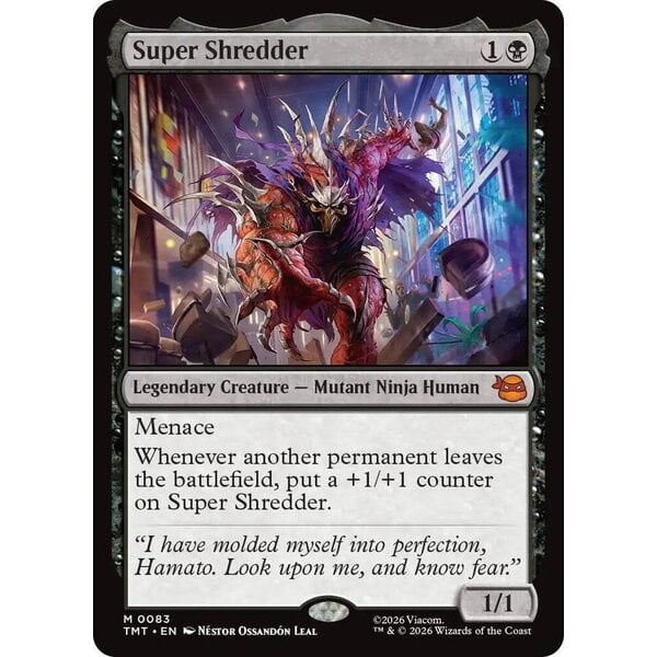Magic: The Gathering Super Shredder (083) Lightly Played