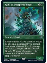 Magic: The Gathering Kami of Whispered Hopes (383) Lightly Played Foil