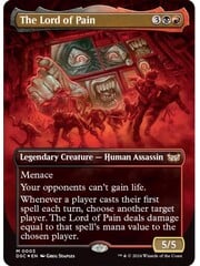 Magic: The Gathering The Lord of Pain (Borderless) (003) Lightly Played Foil