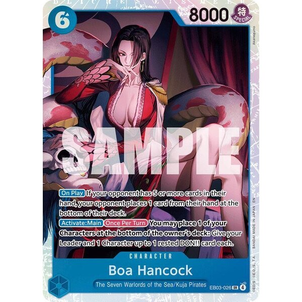 Bandai Boa Hancock (EB03-026) Lightly Played