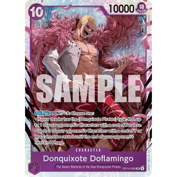 Bandai Donquixote Doflamingo (OP14-069) Lightly Played