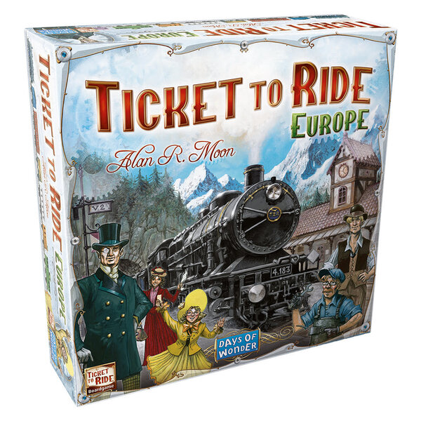 Days of Wonder Ticket to Ride: Europe (Old Edition)