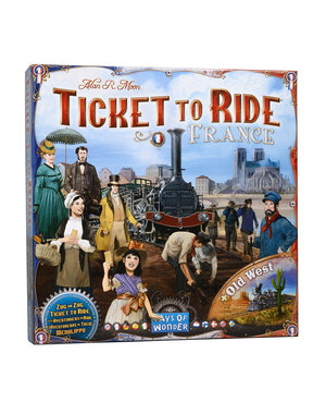 Days of Wonder Ticket to Ride: France-Old West Map 6