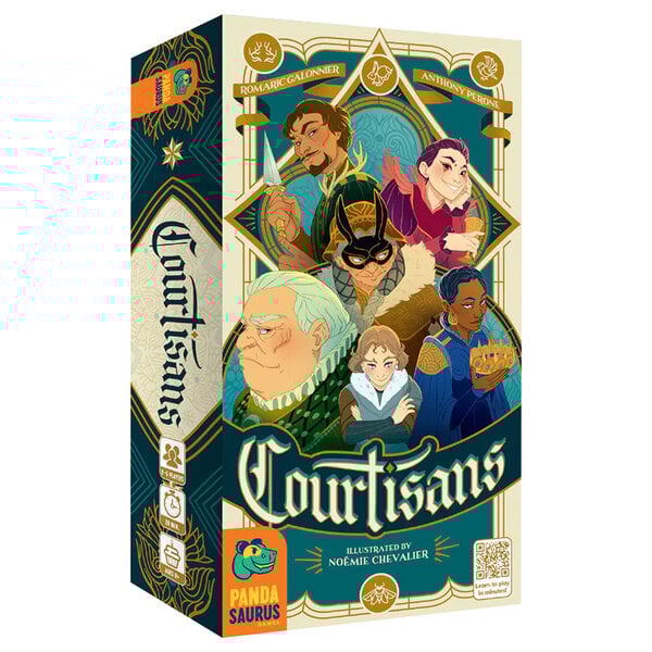 Pandasaurus Games Courtisans
