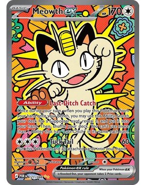 Pokemon Meowth ex (121) Near Mint Holofoil