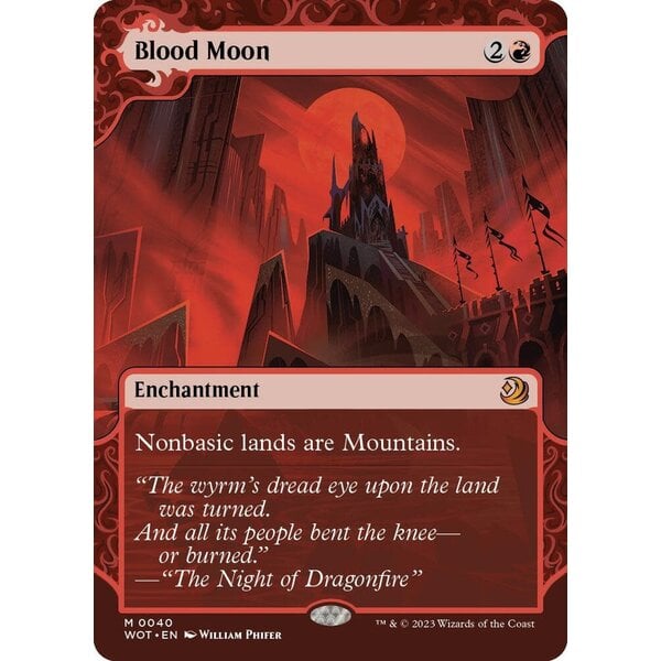 Magic: The Gathering Blood Moon (040) Lightly Played