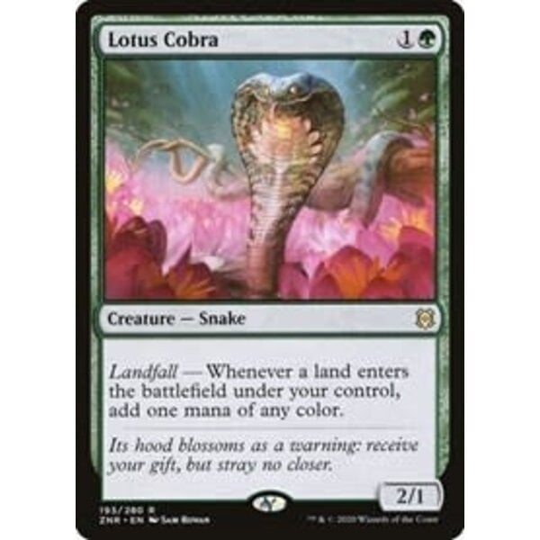 Magic: The Gathering Lotus Cobra (193) Lightly Played