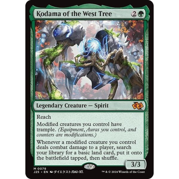 Magic: The Gathering Kodama of the West Tree (Anime) (078) Lightly Played