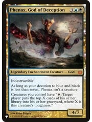 Magic: The Gathering Phenax, God of Deception (152) Lightly Played