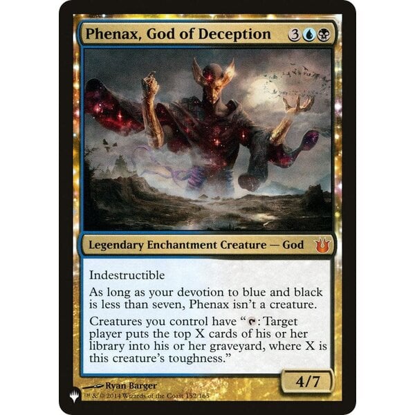 Magic: The Gathering Phenax, God of Deception (152) Lightly Played