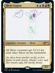 Magic: The Gathering Sliver Legion (1150) Lightly Played Foil