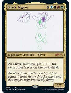 Magic: The Gathering Sliver Legion (1150) Lightly Played Foil