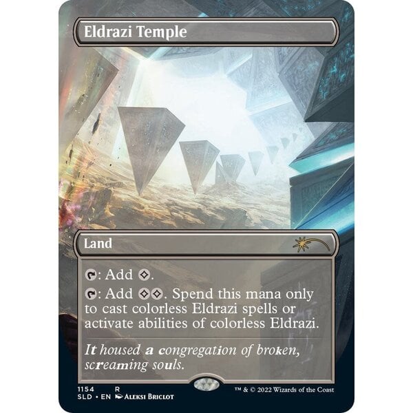 Magic: The Gathering Eldrazi Temple (1154) Lightly Played Foil