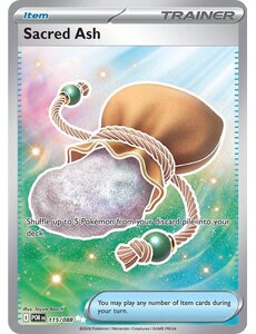 Pokemon Sacred Ash (115) Lightly Played Holofoil
