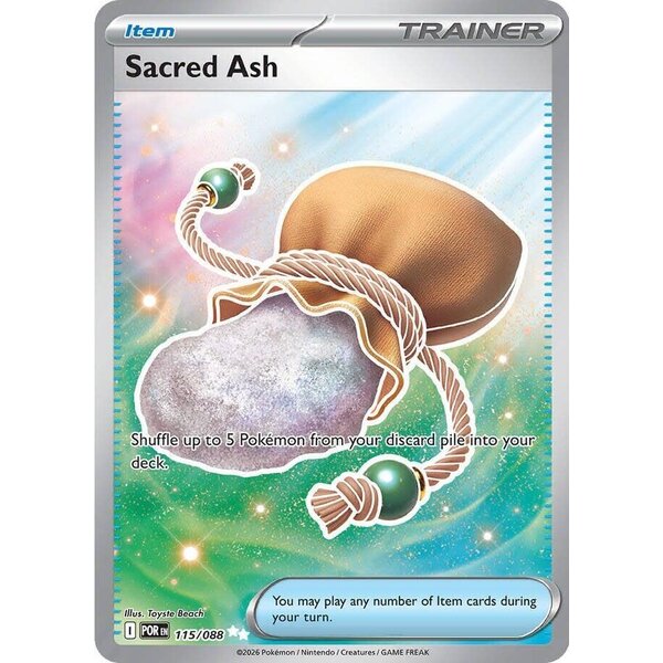 Pokemon Sacred Ash (115) Lightly Played Holofoil