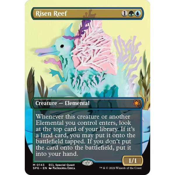 Magic: The Gathering Risen Reef (Borderless) (0143) Lightly Played