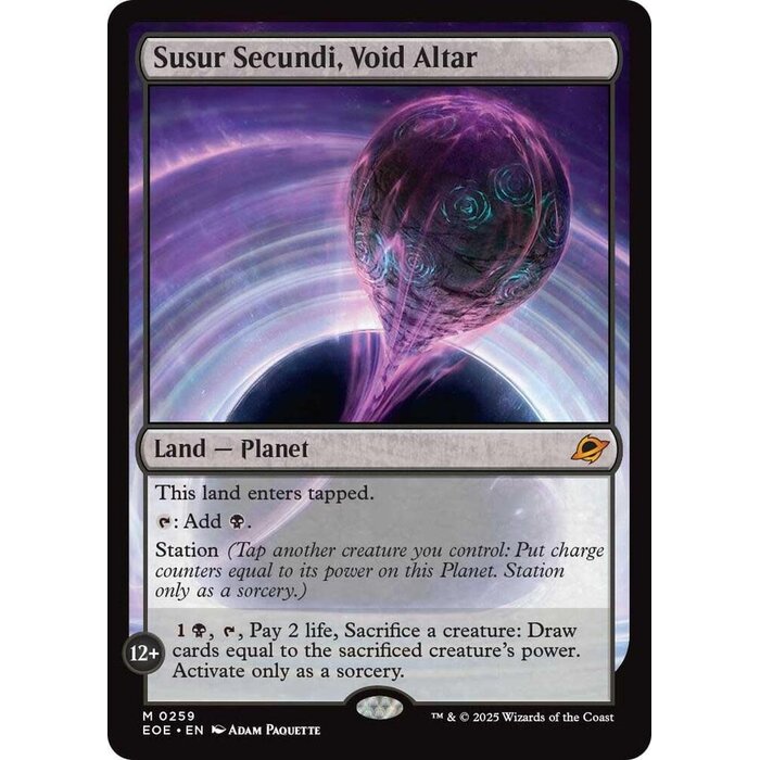 Magic: The Gathering Susur Secundi, Void Altar (259) Lightly Played