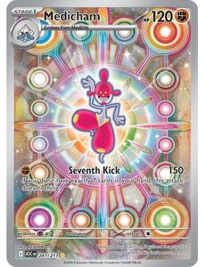 Pokemon Medicham (241) Lightly Played Holofoil
