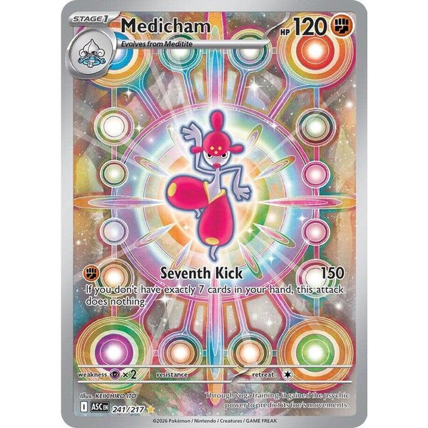 Pokemon Medicham (241) Lightly Played Holofoil