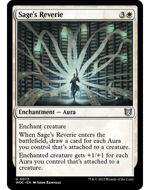 Magic: The Gathering Sage's Reverie (073) Lightly Played