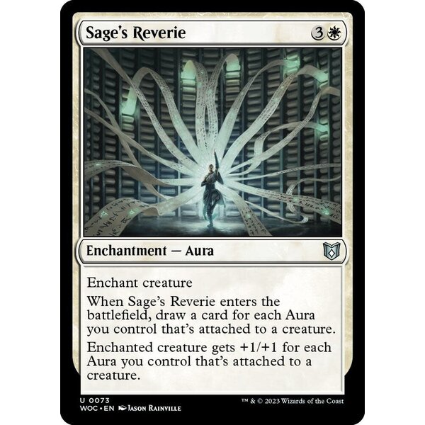 Magic: The Gathering Sage's Reverie (073) Lightly Played