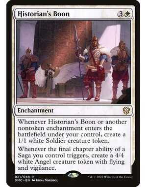 Magic: The Gathering Historian's Boon (021) Lightly Played