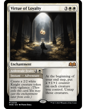 Magic: The Gathering Virtue of Loyalty (038) Lightly Played