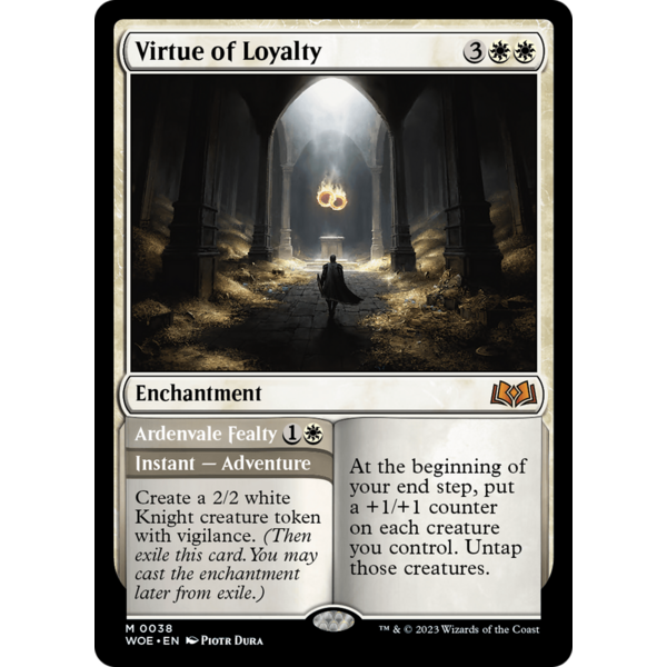 Magic: The Gathering Virtue of Loyalty (038) Lightly Played