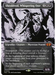 Magic: The Gathering Sheoldred, Whispering One (016) Lightly Played Foil