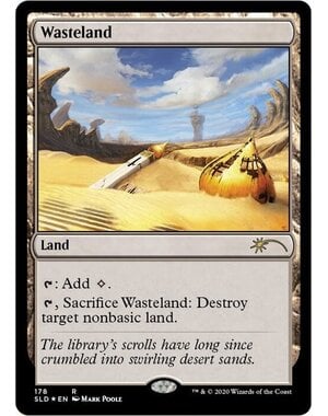 Magic: The Gathering Wasteland (178) Lightly Played Foil