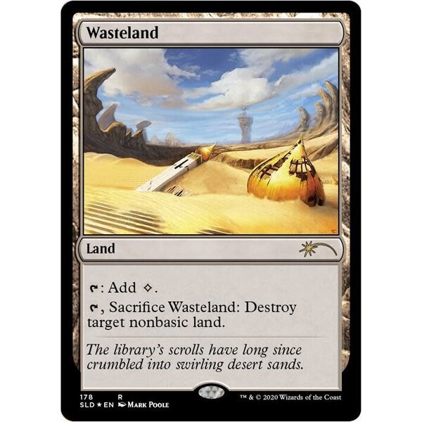 Magic: The Gathering Wasteland (178) Lightly Played Foil