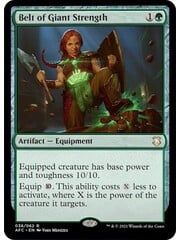 Magic: The Gathering Belt of Giant Strength (038) Lightly Played