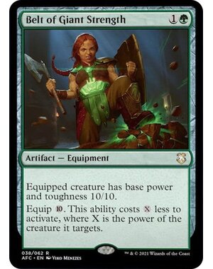 Magic: The Gathering Belt of Giant Strength (038) Lightly Played