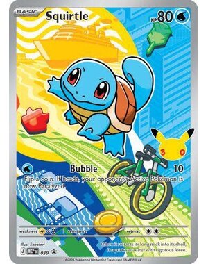 Pokemon Squirtle (039) Lightly Played