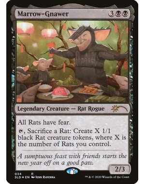 Magic: The Gathering Marrow-Gnawer (034) Lightly Played Foil