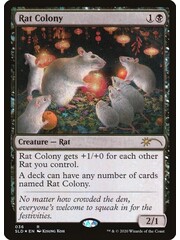 Magic: The Gathering Rat Colony (036) Lightly Played Foil