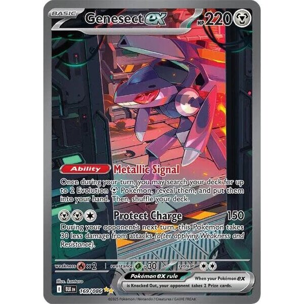 Pokemon Genesect ex (169) Near Mint Holofoil