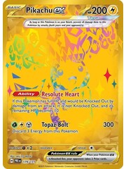 Pokemon Pikachu ex (179) Near Mint Holofoil
