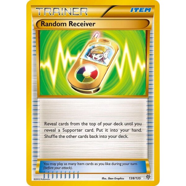Pokemon Random Receiver (138) Lightly Played Holofoil