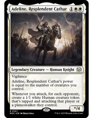 Magic: The Gathering Adeline, Resplendent Cathar (167) Lightly Played
