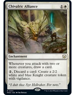 Magic: The Gathering Chivalric Alliance (011) Lightly Played