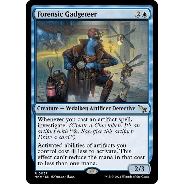 Magic: The Gathering Forensic Gadgeteer (057) Lightly Played
