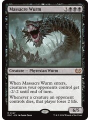 Magic: The Gathering Massacre Wurm (147) Lightly Played