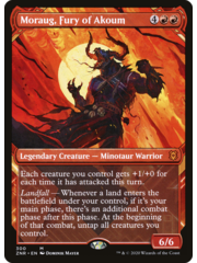 Magic: The Gathering Moraug, Fury of Akoum (Showcase) (300) Lightly Played Foil