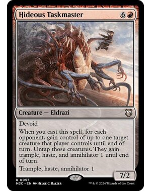 Magic: The Gathering Hideous taskmaster (057) Lightly Played