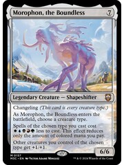 Magic: The Gathering Morophon, the Boundless (157) Lightly Played