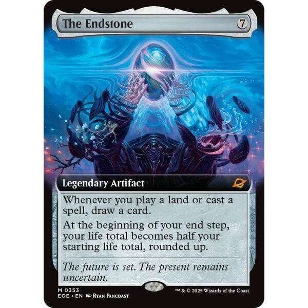 Magic: The Gathering The Endstone (Extended Art) (353) Lightly Played